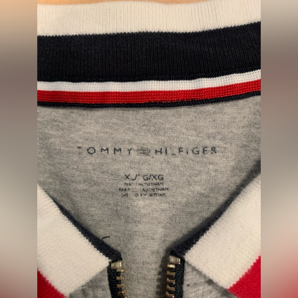 Tommy Hilfiger 1/4 zip mini dress/tunic XL/L - Picture 3 of 6